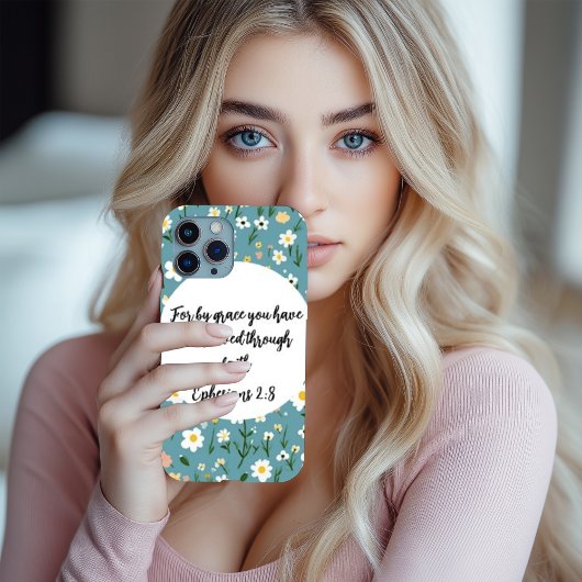 Ephesians 2:8 Christian iPhone 15 Pro Case