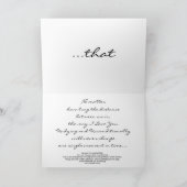 Ephesians 2:8 kaart (Binnen)