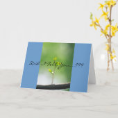 Ephesians 2:8 kaart (Gele Bloem)