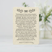 Ephesians 3:16 - de Kaart van de Nota van de Manus (Staand voorkant)