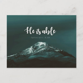 Ephesians 3:20 - Hij is in staat Briefkaart