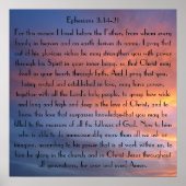 Ephesians 3 Poster (Voorkant)