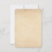 Ephesians 4:29 de briefkaartperkament van de Manus (Achterkant)