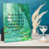 Ephesians 5:1-2 fotoplaat (Zijkant)