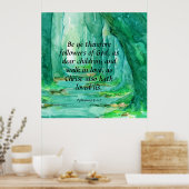 Ephesians 5:1-2 poster (Keuken)