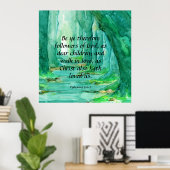 Ephesians 5:1-2 poster (Thuiskantoor)