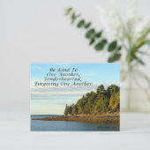 Ephesians Bijbelverse Briefkaart 4:32 (Staand voorkant)