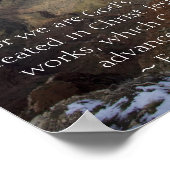 Ephésiens 2:10 Poster (Coin)