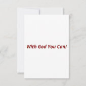 Ephésiens 2:8 KJV Bible Scripture Carte de voeux (Dos)