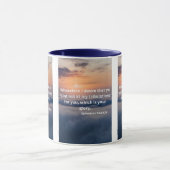 Ephésiens 3:13 KJV Bible Verse Pic Mug à deux tons (Centre)