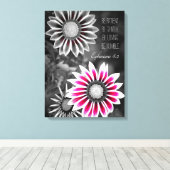 Éphésiens 4:2 Toile Enveloppée (Insitu (Plancher de Bois))