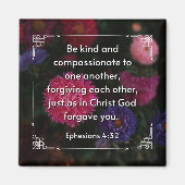 Éphésiens 4:32 aimant (Devant)