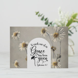 Ephésiens 4:7 La grâce a reçu la carte de la Bible