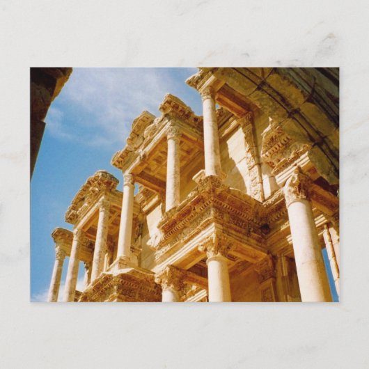 ephesus kolommen briefkaart (Voorkant)