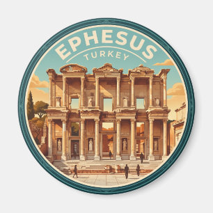 Ephesus Oude Stad Turkije Magneet