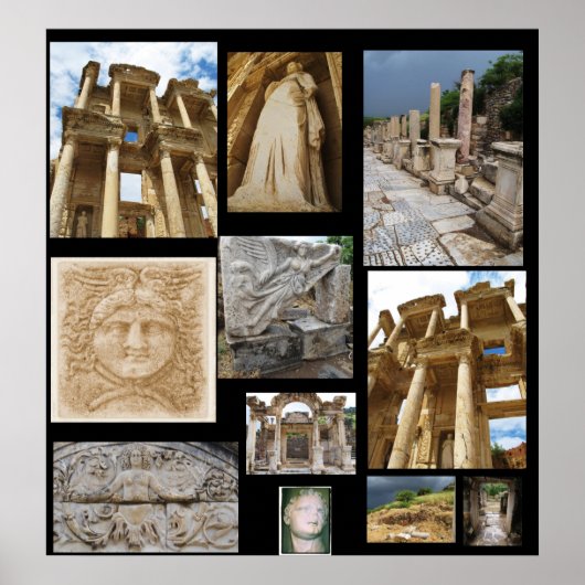 Ephesus, poster Turkije (Voorkant)