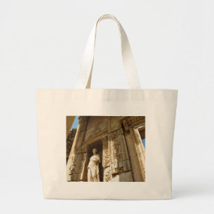 Ephesus Turkey - Celsius library at Ephesus Grote Tote Bag