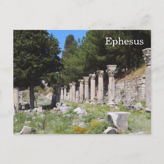 Ephesus, Turkije Briefkaart (Voorkant)