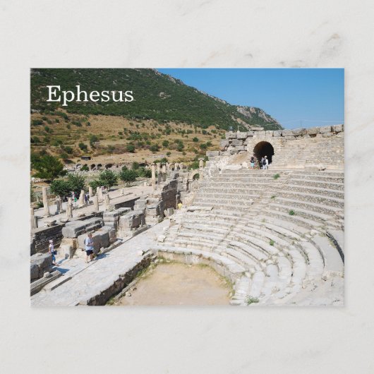 Ephesus, Turkije Briefkaart (Voorkant)
