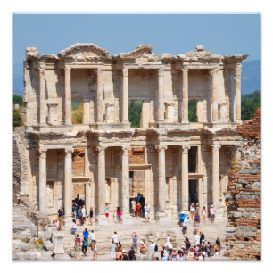 Ephesus, Turkije Foto Afdruk