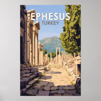 Ephesus Turkije Reizen Kunst Vintage