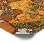 Ephisians 4:32 Jesus Mosaic Poster (Hoek)