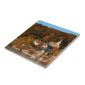 Ephraim, Wisconsin bij Sunset Tegeltje (Zijkant)