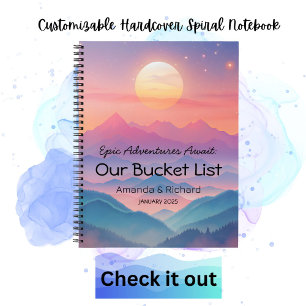 Epic Adventures Bucket List Journal Notitieboek