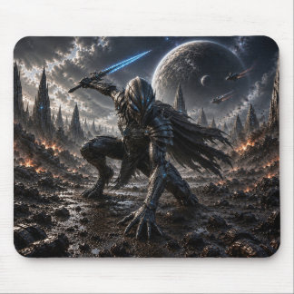 Epic Alien Knight in a Distant Galaxy Muismat