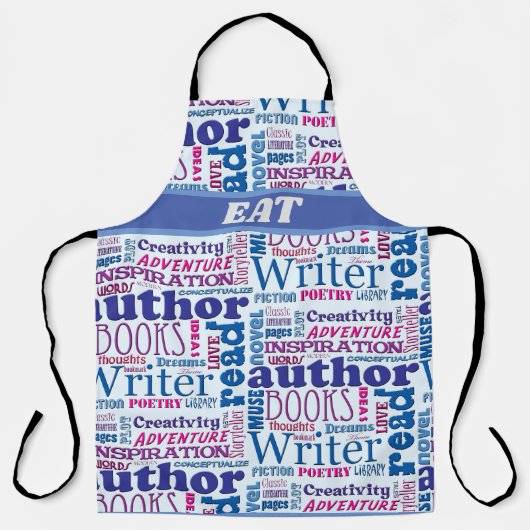 Epic Author Pride Wordy Typography Pattern Schort (Voorkant)