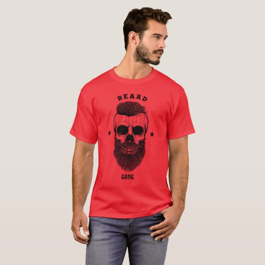 EPIC Beard - Beard Gang Design T-shirt (Voorkant volledig)