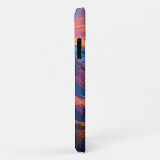 Epic Cervin Sunset coque iphone (Dos/Droite)