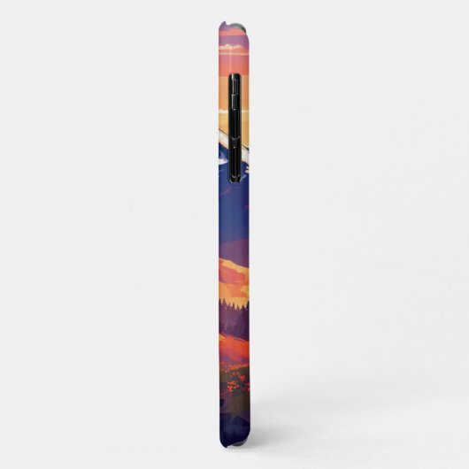 Epic Cervin Sunset coque iphone (Dos/Gauche)