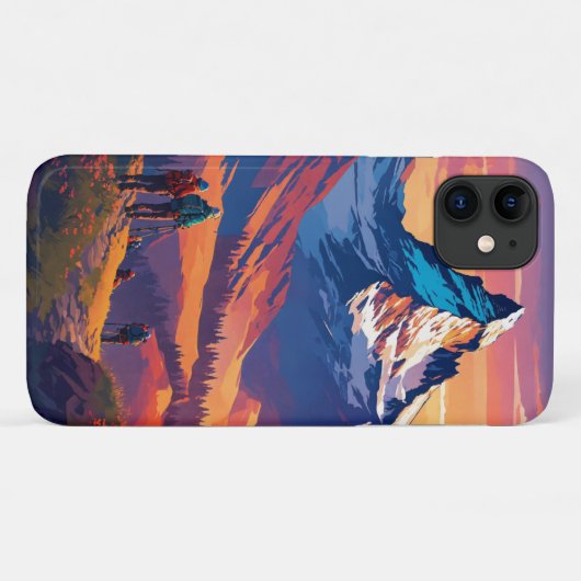 Epic Cervin Sunset coque iphone (Dos (Horizontal))
