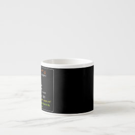 Epic Coffee mok Espresso Black