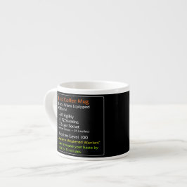 Epic Coffee mok Espresso Black