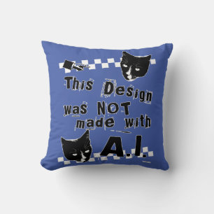 Epic Cool Anti Artificial Intelligence Design Kussen