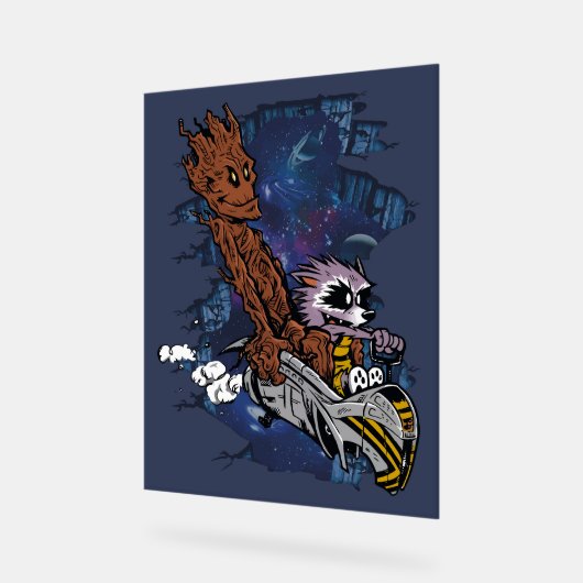 Epic Cosmic Adventure – Galactic Warrior and Rebel (Angle)