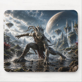 Epic Cosmic Guardian in a Fantasy World Muismat