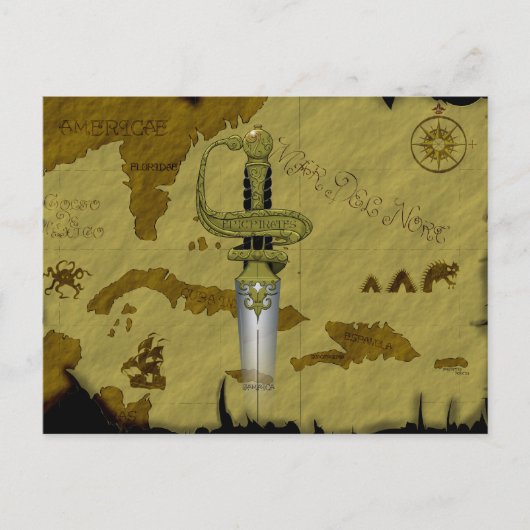 Epic Cutlass Briefkaart (Voorkant)