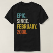 Epic depuis février 2008 14e anniversaire Pullover (Design devant)