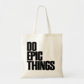 Epic Dingen Tote Bag (Voorkant)