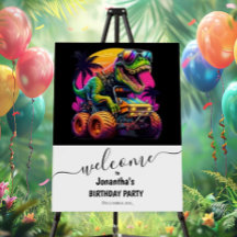 Epic Dinosaur fête d'anniversaire attend