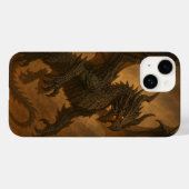 Epic Dragon Fantasy Telefoonhoesje – Mythisch ontw Case-Mate iPhone Case (Achterkant (horizontaal))