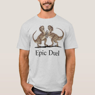 Epic Duel T-rex T-shirt