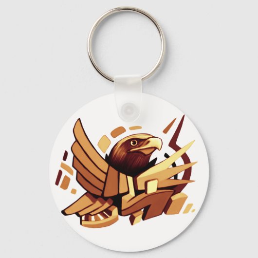 Epic Eagle Design #7 Sleutelhanger (Voorkant)