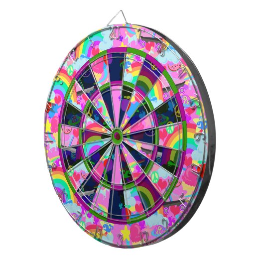 Epic Eighties Explosion Dartbord (Voorkant Rechts)