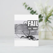 Epic faalt. briefkaart (Staand voorkant)