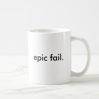 epic faalt. koffiemok
