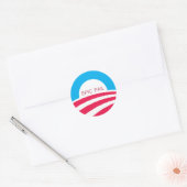 EPIC FAIL OBAMA, 4-6-10 RONDE STICKER (Envelop)
